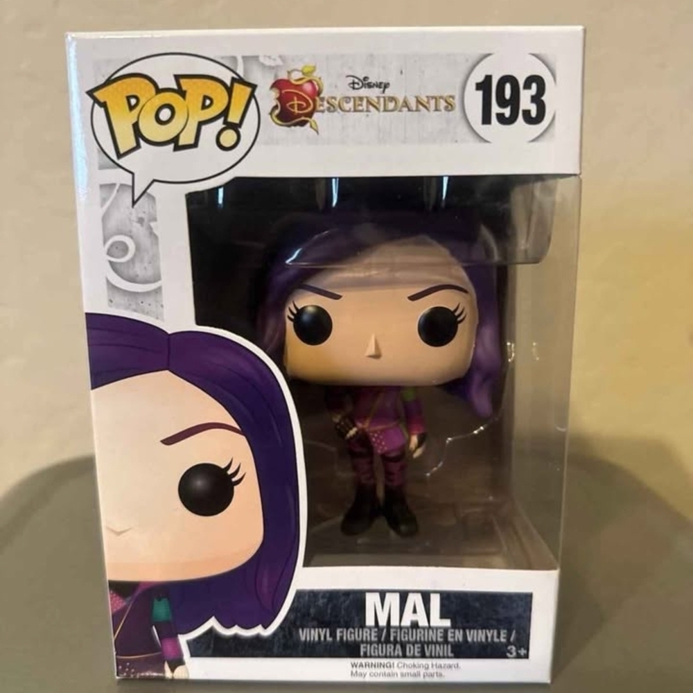 Funko Pop! Disney Descendants Mal Figure - Purple and Black